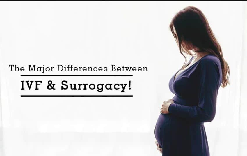 difference between ivf and surrogacy