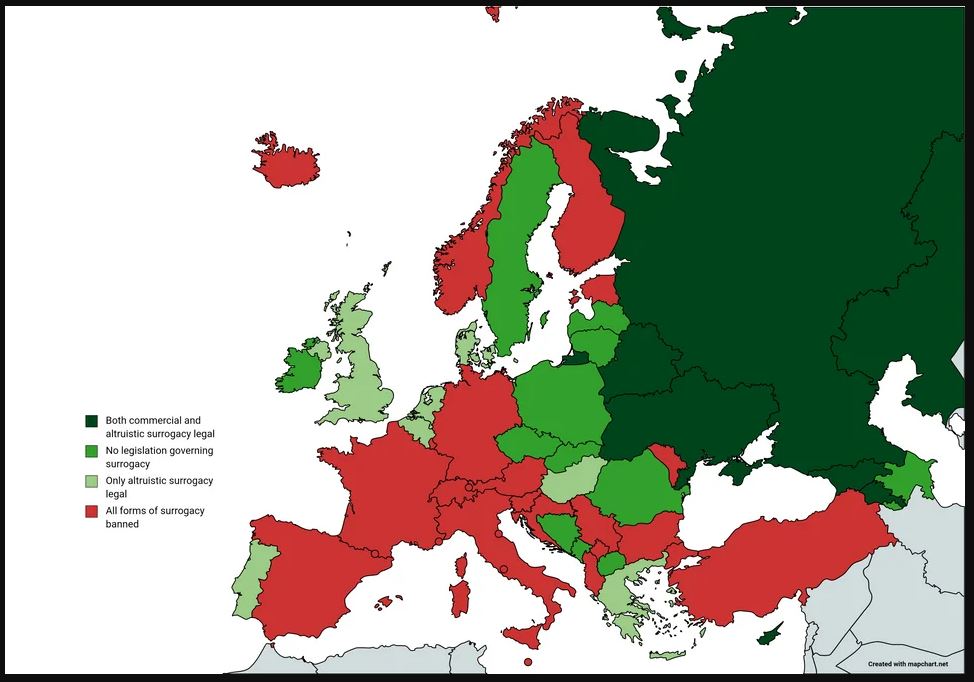 surrogacy in Europe