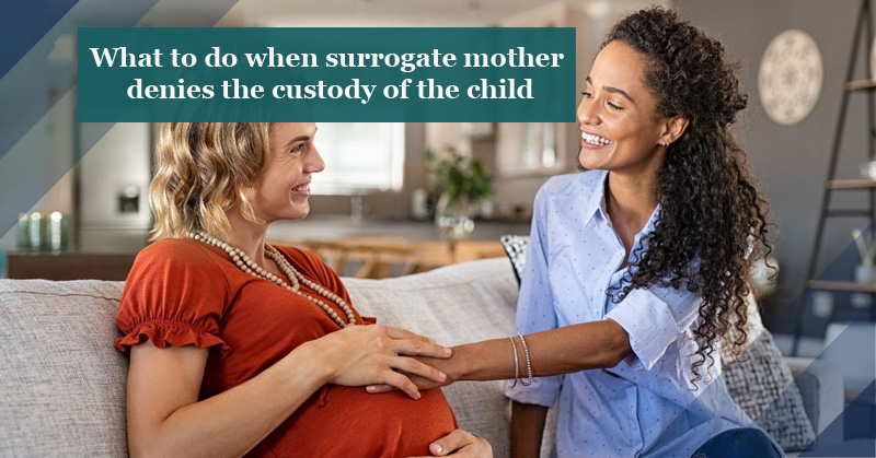 custody of the child during surrogacy